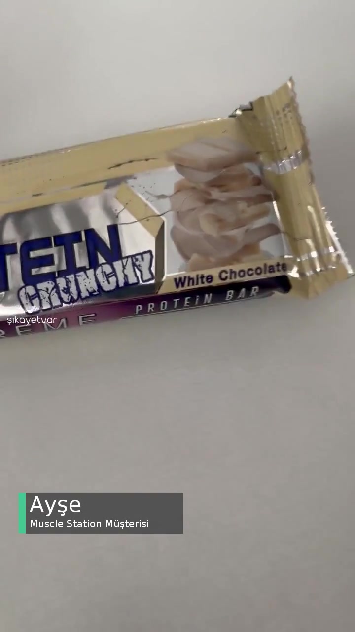 Muscle Station Protein Bar Bozuk Çıktı! videonun kapak resmi
