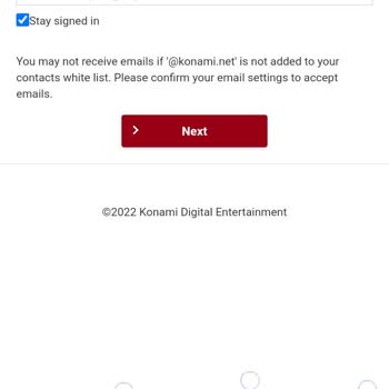 eFootball 2026 Konami ID Verification Code Loop — "Left Spaces" Error Blocks Android Login