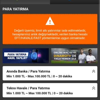 Dinamobet Haksız Ve Para Vermeyen Site