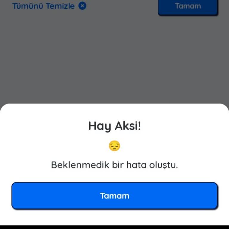 Pepsi Kapak Okuturken Sürekli Beklenmedik Hata Alıyorum