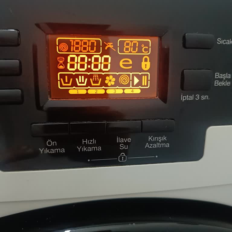 Arçelik Çamaşır Makinesinin Elektrik Kesintisi Sonrası Çalışmaz Hale Gelmesi