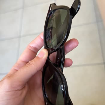 Kırılan Rayban Çerçeveye Garanti Kapsamında Kullanıcı Hatası Reddi