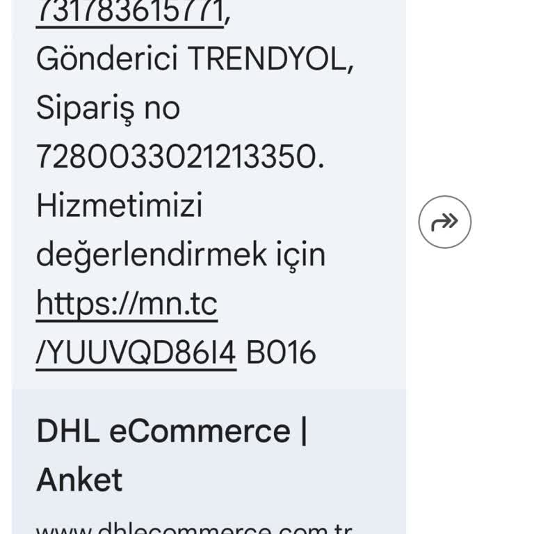 DHL Ecommerce Türkiye İzinsiz Komşuya Teslim Edilen Paket Ve Cevapsız Müşteri Desteği