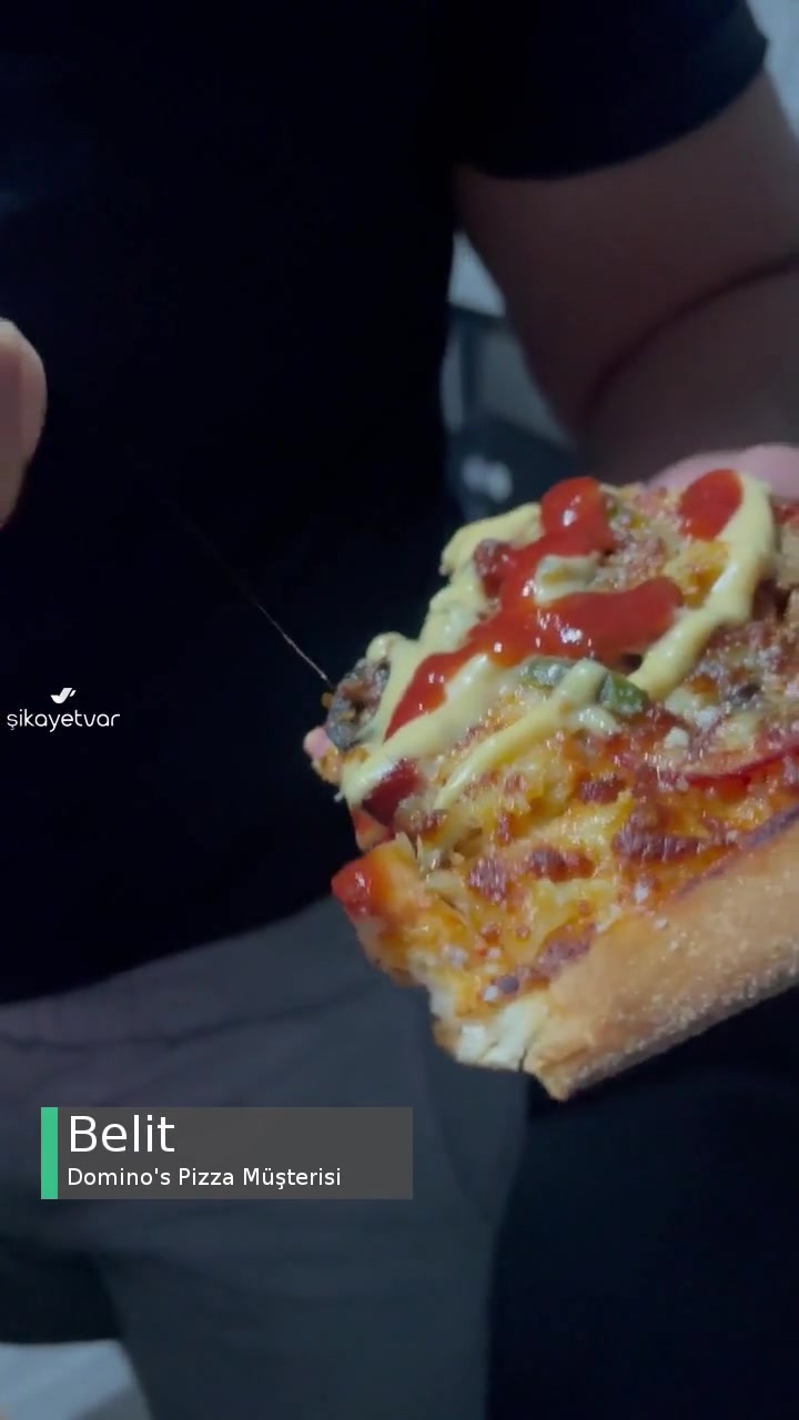 Domino's Pizzada Saç Kılı videonun kapak resmi
