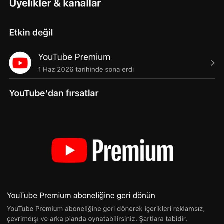 YouTube Premium Yükseltmesinde Çifte Ücretlendirme Ve İade Talebi