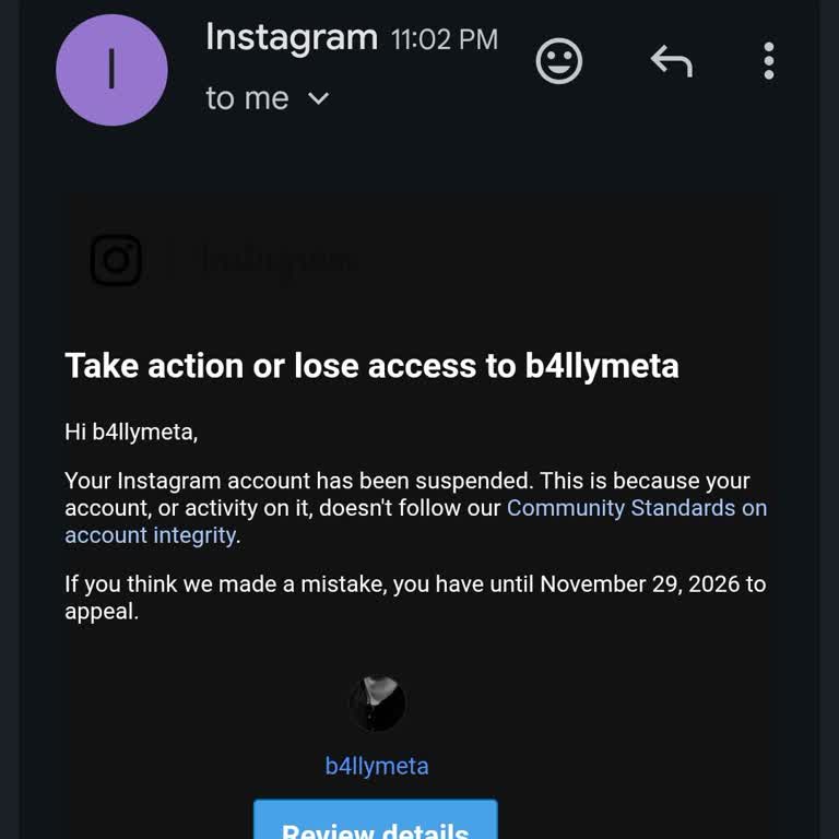 I Need Instagram to Reactivate My Suspended Business Account