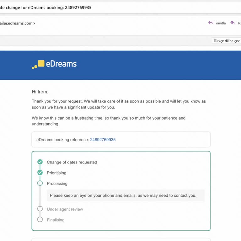eDreams Displayed €0 Fare Difference, Then Quoted 4 Different Prices