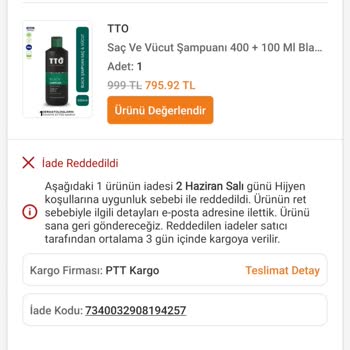 Açılmamış Losyon İçin Haksız İade Reddi Ve Yanıltıcı Satıcı Beyanı