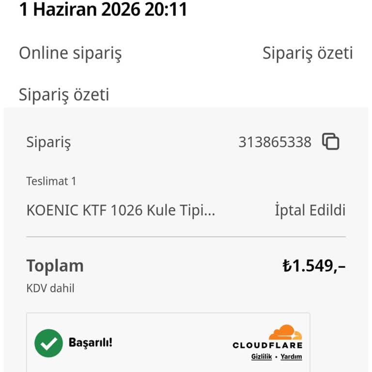 Media Markt Sipariş İptali Ve Fiyat Artışı Şikayeti