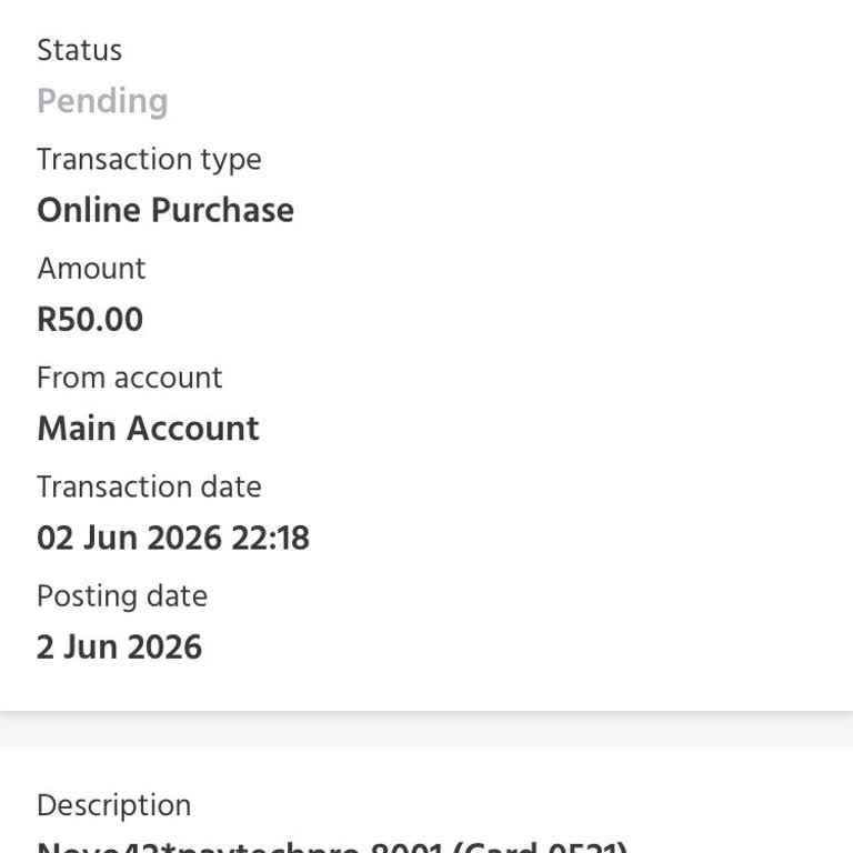 1win Has Not Credited My R50 Deposit Made Through Capitec