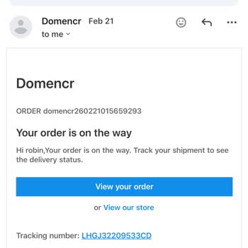 Domencr.com Never Delivered My Order and Still Has Not Issued My Refund