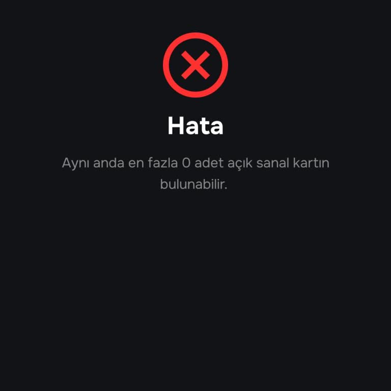 Papara’da Sanal Kart Oluşturulamıyor: 0 Açık Kart Hatası Ve Destek Yanıtsızlığı