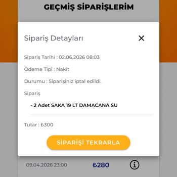 Saka Su Siparişlerinde Sürekli İptal Ve Haksız Suçlamalar