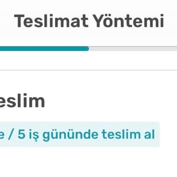 5 İş Gününde Mağazadan Teslim Seçeneği Yanıltıcı