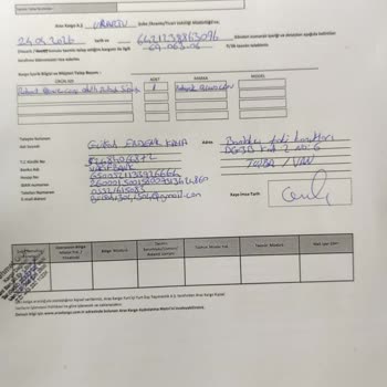 Aras Kargo'da Hasarlı Robot Süpürge Teslim Edildi, İade Ve Tazminat Talebi