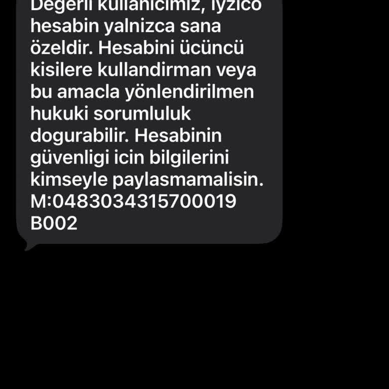 İyzico'dan Gelen Bilinmeyen Hesap Uyarısı Ve Kişisel Verilerimin İzinsiz İşlenmesi
