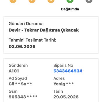 Teslim Edilemeyen Kargo İçin Acil Açıklama Ve Bugün Teslim Talebi