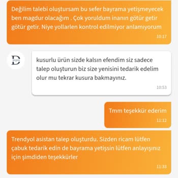 Defolu Halıların Sürekli Değişim Süreci Ve Çelişkili Satıcı Talimatları