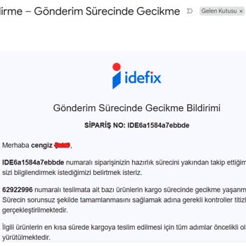 Keyfi İptal Ve Fiyat Farkı Nedeniyle Mağduriyet