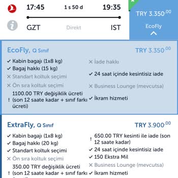 Erken Bilet Alımında Fiyat Düşüşü İadesi Reddedildi