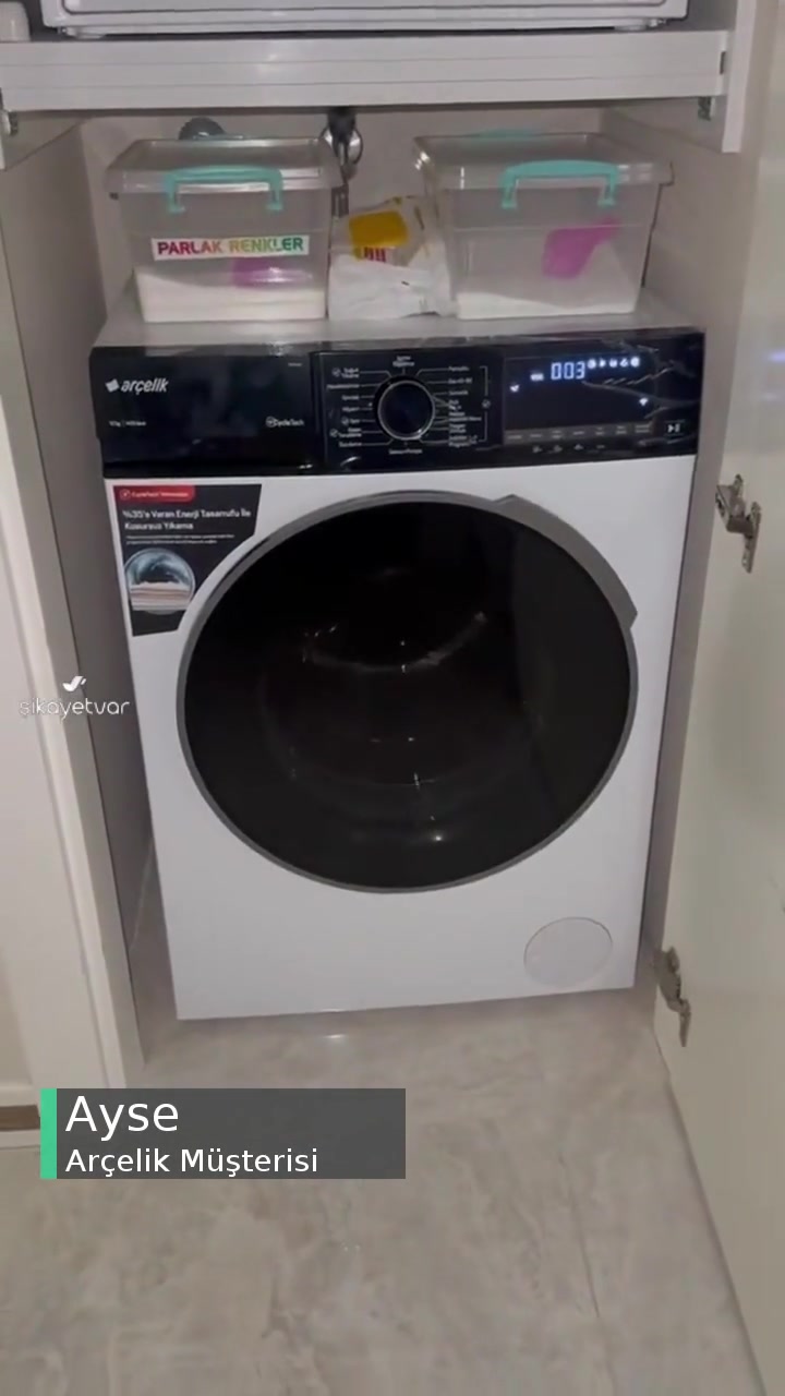 Arçelik 12140 MX Çamaşır Makinesi Gürültülü Sıkma Ve Sıkma Yapmıyor! videonun kapak resmi