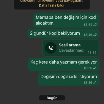 İletişim Eksikliği Nedeniyle Ücret İadesi Talebi