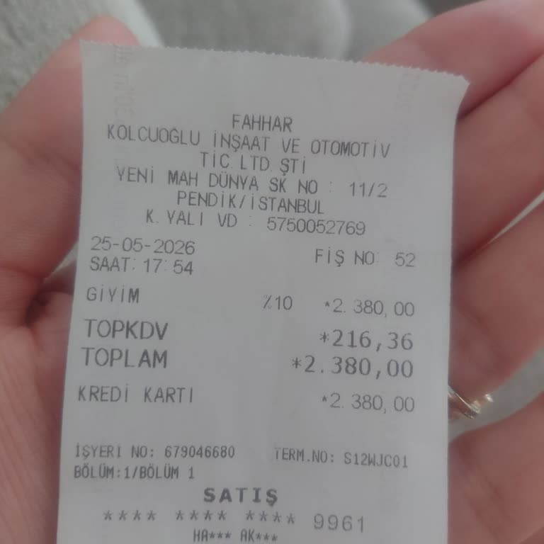 Fahhar Design'da İade Reddi Ve Kullanılamaz Hediye Çeki