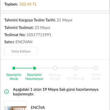 Eksik Gönderilen Ahşap Anı Küpü Seti İçin Parça Talebi Ve Trendyol’un Destek Vermemesi