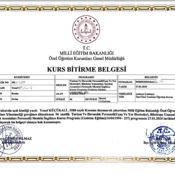 Yanıltıcı Kabin Ekibi Sertifikası Ve 37.000 TL Ücret Talebi İptal Edilsin