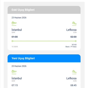 Ajet Uçuş Değişikliği Sonrası Enuygun’un 4500 TL Kesintisi Haksız