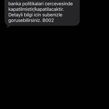 QNB’den Gelen Hesap Kapatma SMS’i Ve Telefon Hattı Kısıtlaması Açıklama Talebi