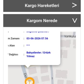 Bahçelievler’de Kol Saatim Teslim Edilmedi Ve Kuryeden Yanıt Alınamıyor