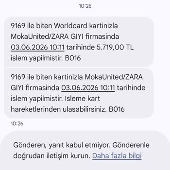 Gardrops İzinsiz Kart İşlemi Ve MokaUnited'ten Açıklama Bekliyorum