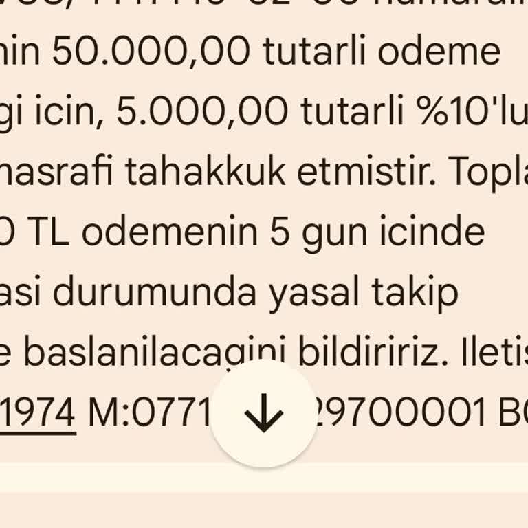 İki Gün Gecikme İçin 5 Bin TL Faiz Kesintisi