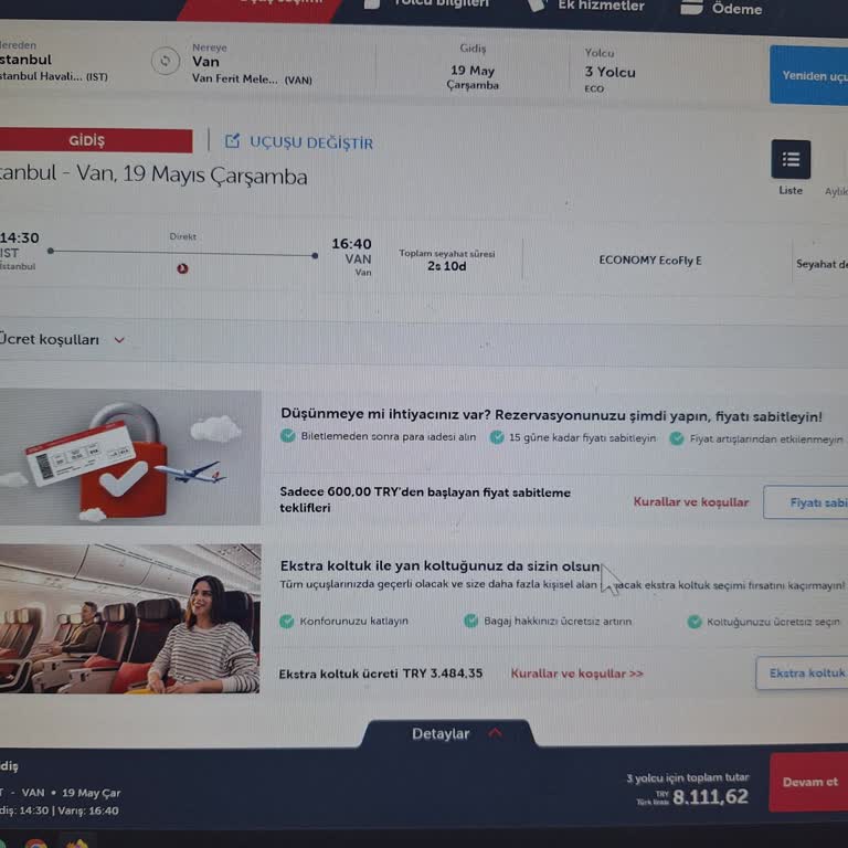 THY Erken Aldığım Biletin Fiyatı Düşmüş İade Ve Mil Hakları Talebim