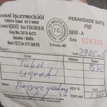 Eksik Camlı Otobüs Ve 1,5 Saat Gecikme Sonucu 570 TL Taksi Ücreti