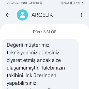 Arçelik Davlumbaz Değişim Randevusunun Sürekli Ertelenmesi Ve Çelişkili Bilgilendirme