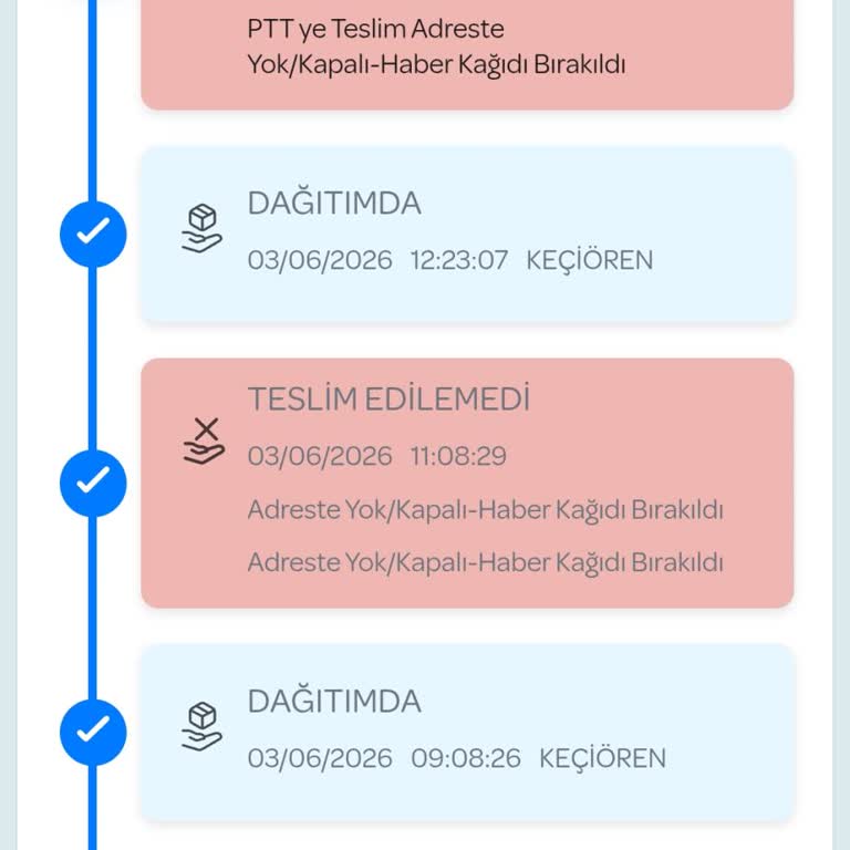 Ankara Keçiören'de PTT Kargo Adreste Bulunamadı İddiası Müşteriyi Mağdur Ediyor