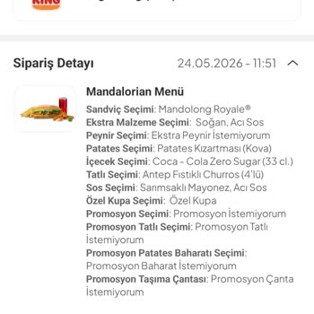 Siparişte Eksik Kupa Ve Yetersiz Patates Destek Talebi Cevapsız Kaldı