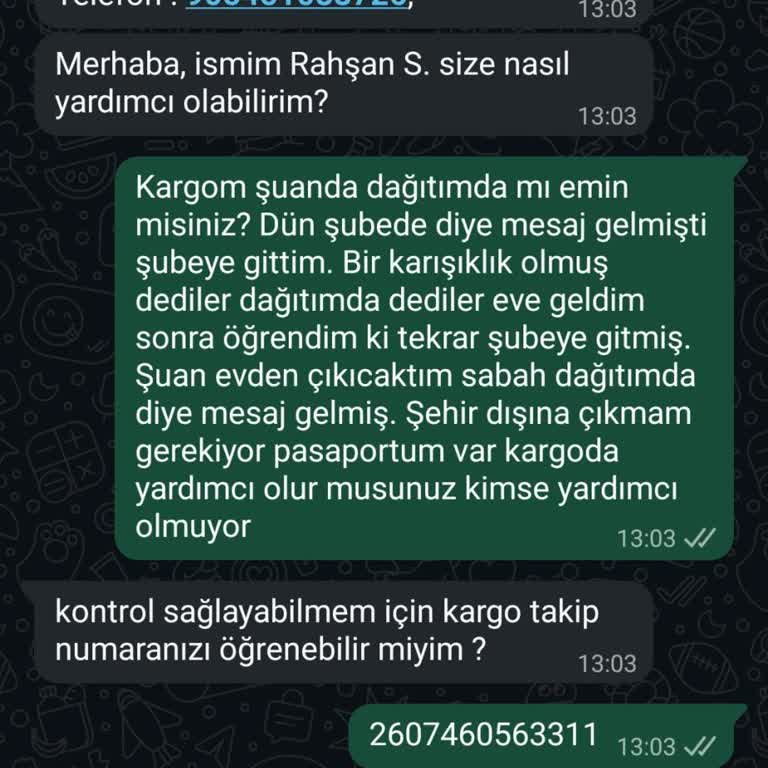 Kurtköy PDM Kargo Biriminden Çelişkili SMS’ler Ve Pasaport Tesliminde Uzun Gecikme
