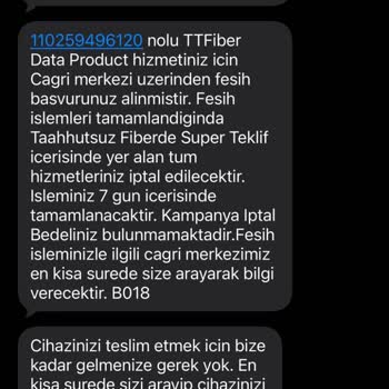 Superonline İnternet Hizmeti Çalışmıyor, Cihaz İade Kodu Gelmiyor Ve Ücret İadesi Talep Ediliyor
