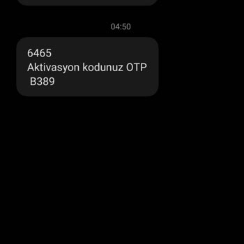 Turkcell Hattıma Gelen İzinsiz Aktivasyon Kodlu SMS’ler Ve Güvenlik Endişesi