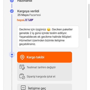 Beko Kurutma Makinesinin Hepsijet Kargosu Uzun Süre Kilitlenmiş Ve İletişimsizlik Yaşanıyor