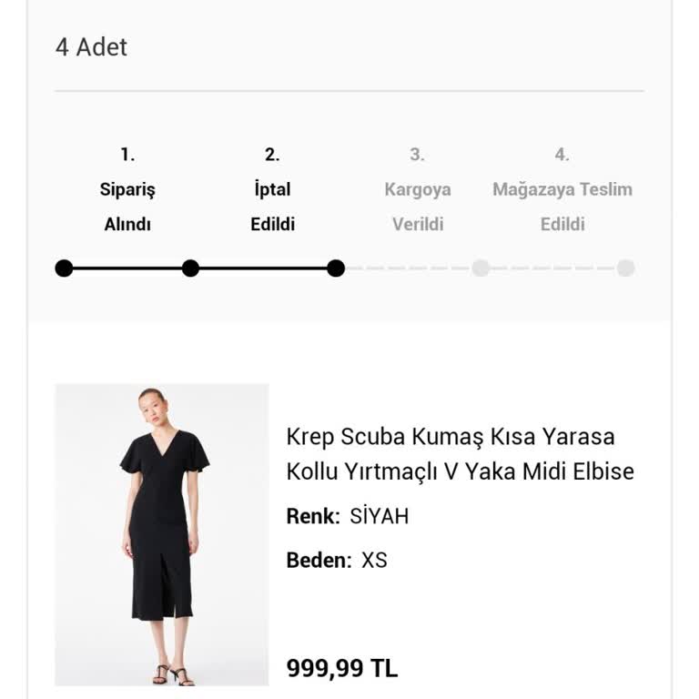 Koton.com’da İndirimli Ürünler Stokta İptal Edildi, Bilgilendirme Ve İade Yok