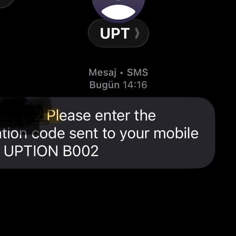 UPT Tarafından Yetkisiz Doğrulama Kodu Gönderimi Ve Telefon Numarası Silme Talebi