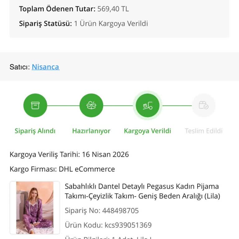 Çiçek Sepeti 569 TL İade Edilmedi Ve Kargo Durumu Güncellenmedi