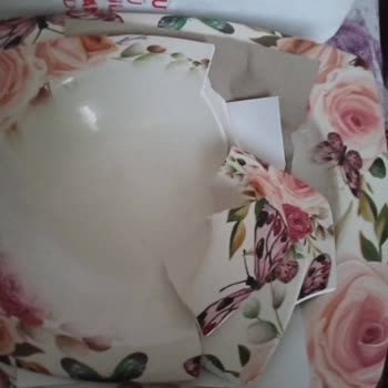 Kırılan Porselen Tabak Ve Satıcıyı Yükümlü Kılan 170 TL Ek Kargo Ücreti İptal Talebi