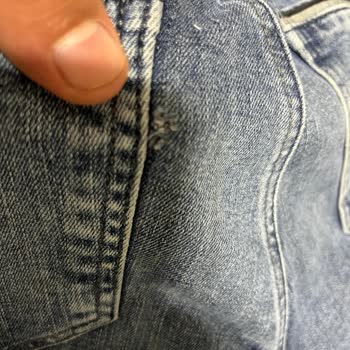 Mavi Kot Pantolonunda Dokuma Hatası Kullanıcı Hatası Olarak Reddedildi