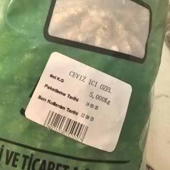 Makbul'da 5 Kg Ceviz İçi Siparişinde 680 Gram Eksik