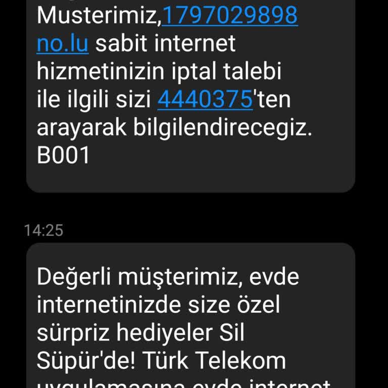 Türk Telekom İptal Gecikmesi Nedeniyle İnternet Kesintisi Ve Mağduriyet